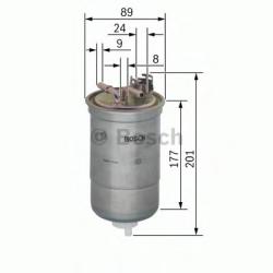 Bosch Filtru combustibil SKODA OCTAVIA I (1U2) (1996 - 2010) BOSCH 0 450 906 374