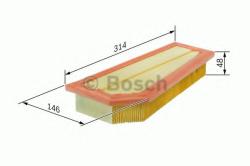 Bosch Filtru aer MERCEDES C-CLASS Cupe (C204) (2011 - 2016) BOSCH F 026 400 134