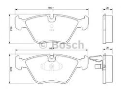 Bosch Set placute frana, frana disc BMW Seria 3 Touring (E46) (1999 - 2005) BOSCH 0 986 424 767