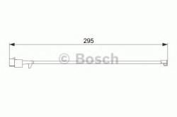 Bosch Senzor de avertizare, uzura placute de frana IVECO DAILY VI platou / sasiu (2014 - 2016) BOSCH 1 987 474 575