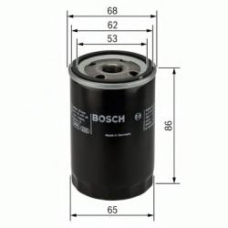 Bosch Filtru ulei TOYOTA AVENSIS (T25) (2003 - 2008) BOSCH 0 451 103 276