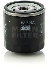 Mann-filter Filtru ulei ALFA ROMEO SPIDER (916_, 916S_) (1994 - 2005) MANN-FILTER W 714/3