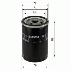 Bosch Filtru ulei TOYOTA LAND CRUISER 150 (KDJ15, GRJ15) (2009 - 2016) BOSCH 0 986 452 044