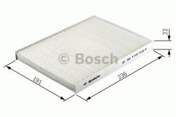 Bosch Filtru polen / aer habitaclu FORD B-MAX (JK) (2012 - 2016) BOSCH 1 987 432 215