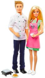 Mattel Cukrász Barbie és Ken (FHP64)