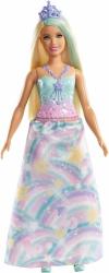 Mattel Barbie Dreamtopia hercegnő szivárványos ruhában (FXT14)
