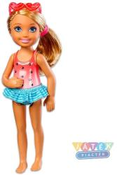 Mattel Chelsea Club - Szőke Barbie kislány fürdőruhában (DWJ34)
