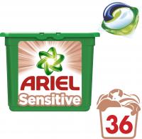 Ariel 3in1 Sensitive mosókapszula 36 db