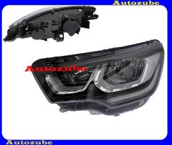 CITROEN C4 2 2015.01-2020.08 Fényszóró bal, fekete házas (2xH7/LED) motorral DEPO 552-1148LMLDEM2