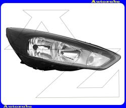 FORD FOCUS MK3 2014.10-2020.02 Fényszóró jobb fekete házas (H7/H1) motorral DEPO 431-11C9RMLEMN2