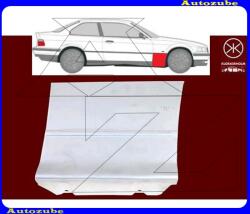 BMW 3 E36 1991.01-1996.08 Első sárvédő hátsó alsó rész jobb "Coupe/Cabrio" (javítólemez) KLOKKERHOLM 0060338