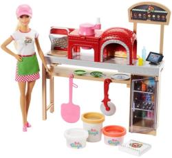 Mattel Barbie pizzasütő szett babával (1117617)