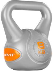 MOVIT Kettlebell harangsúlyok 8 kg szürke/narancssárga (20040547) - kokiskashop