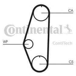 CONTITECH Curea distributie SEAT IBIZA II (6K1) (1993 - 1999) CONTITECH CT629