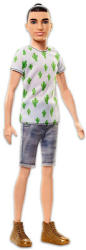 Mattel Barbie - Fashionistas - Ken baba - kaktuszos pólóban (FJF74)