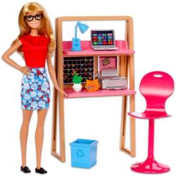 Mattel Barbie dolgozószobája (DVX52)