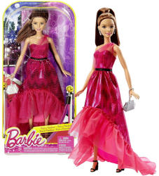 Mattel Barbie - Fashionista - Teresa rózsaszínű estélyi ruhában
