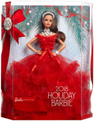 Mattel Barbie Holiday barna hajú baba (2018)