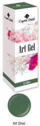 Crystalnails Art Gel festőzselé - Art Olive (5ml)