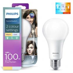 Philips SceneSwitch E27 14W 2700-4000K 1521lm (8718696706831)