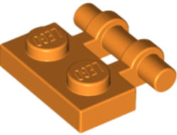 LEGO® Alkatrészek (Pick a Brick) Narancssárga 2X1 Lapos Elem Tartóval 4190164