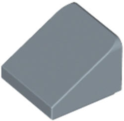 LEGO® Alkatrészek (Pick a Brick) Homok Kék 1X1X2/3 Tetőelem 6062686