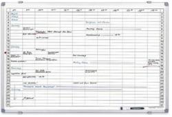 Magnetoplan PLANNER LUNAR 925x625 mm, 1249512S, MAGNETOPLAN (9600646)