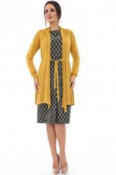 RohBoutique Cardigan mustar - BR1249
