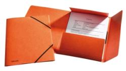 Esselte Mapa A4 lux din carton cu elastic Esselte portocaliu E26594 (26594)