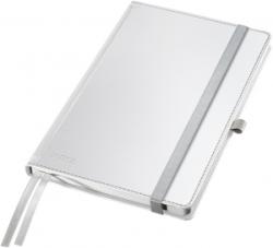 Leitz Caiet de birou Style, coperta dura, certificare FSC, reciclabil, A5, 80 coli, dictando, Leitz alb-arctic E44850004 (44850004)