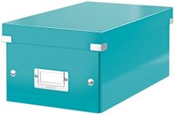 Leitz Cutie pentru DVD-uri Click & Store WOW Leitz turcoaz E60420051 (60420051)