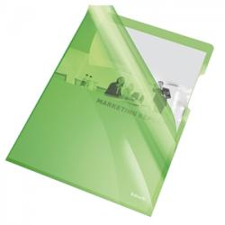 Esselte Mapa de protectie, A4, cristal, 150 microni, verde, 25 buc/set, Esselte E55436 (55436)
