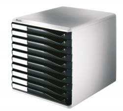 Leitz Suport cu 10 sertare negre A4 standard Leitz E52810095 (52810095)