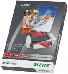 LEITZ Folie UDT pentru laminare la cald, A4, 175 microni, 100 buc/set Leitz E74830000 (74830000)