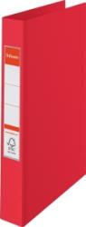 Esselte Caiet mecanic VIVIDA, PP/PP, partial reciclat, certificare FSC, A4, mecanism 4RR, inel 25 mm, Esselte rosu E14459 (14459)