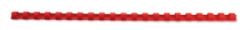 GBC Spira plastic 21 inele 10 mm A4 rosu 100 buc/set GBC E4028215 (4028215)