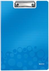 LEITZ Clipboard cu coperta, WOW, PP, A4, 80 coli, Leitz albastru metalizat E41990036 (41990036)
