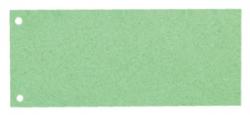Esselte Separator din carton decupabil, cu 2 perforatii, 100 buc/set, verde, Esselte E20997 (20997)