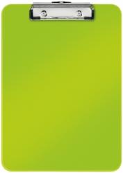 LEITZ Clipboard simplu WOW, PS, A4, 80 coli, Leitz, verde metalizat E39710064 (39710064)