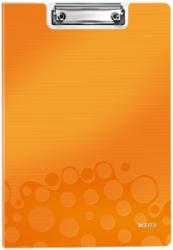 LEITZ Clipboard cu coperta, WOW, PP, A4, 80 coli, Leitz portocaliu metalizat E41990044 (41990044)