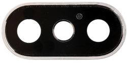 tel-szalk-005161 Apple iPhone X hátlapi kamera lencse fehér kerettel (tel-szalk-005161)