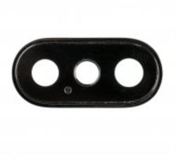 tel-szalk-005157 Apple iPhone X hátlapi kamera lencse fekete kerettel (tel-szalk-005157)