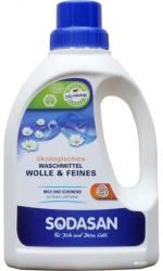 sodasan Detergent Bio Lichid Pentru Rufe Delicate Lana Si Matase 750 ml