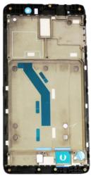  tel-szalk-005549 Xiaomi Mi 5S fekete előlap lcd keret, burkolati elem (tel-szalk-005549)
