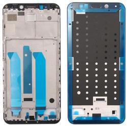 tel-szalk-005572 Xiaomi Redmi 5 Plus fekete előlap lcd keret, burkolati elem (tel-szalk-005572)