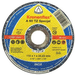 Klingspor Disc Debitare Inox 115x1.0mm / A60tzspecial (kl202400)