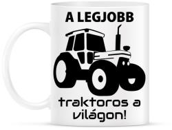 printfashion A legjobb traktoros a világon! - Bögre - Fehér (995811)