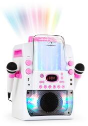 Auna KARA LIQUIDA BT, dispozitiv karaoke, show de lumini, fântănă de apă, bluetooth, culoare albă / roz (MG3-KaraLiquida BTwp) (MG3-KaraLiquida BTwp)