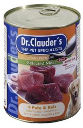 Dr.Clauder's Dr. Clauder's Selected Meat Pulyka-Rizs 6x800 g