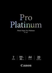 Canon Hartie foto PT-101 Pro Platinum - A4, 20 coli (BS2768B016AA) - vexio